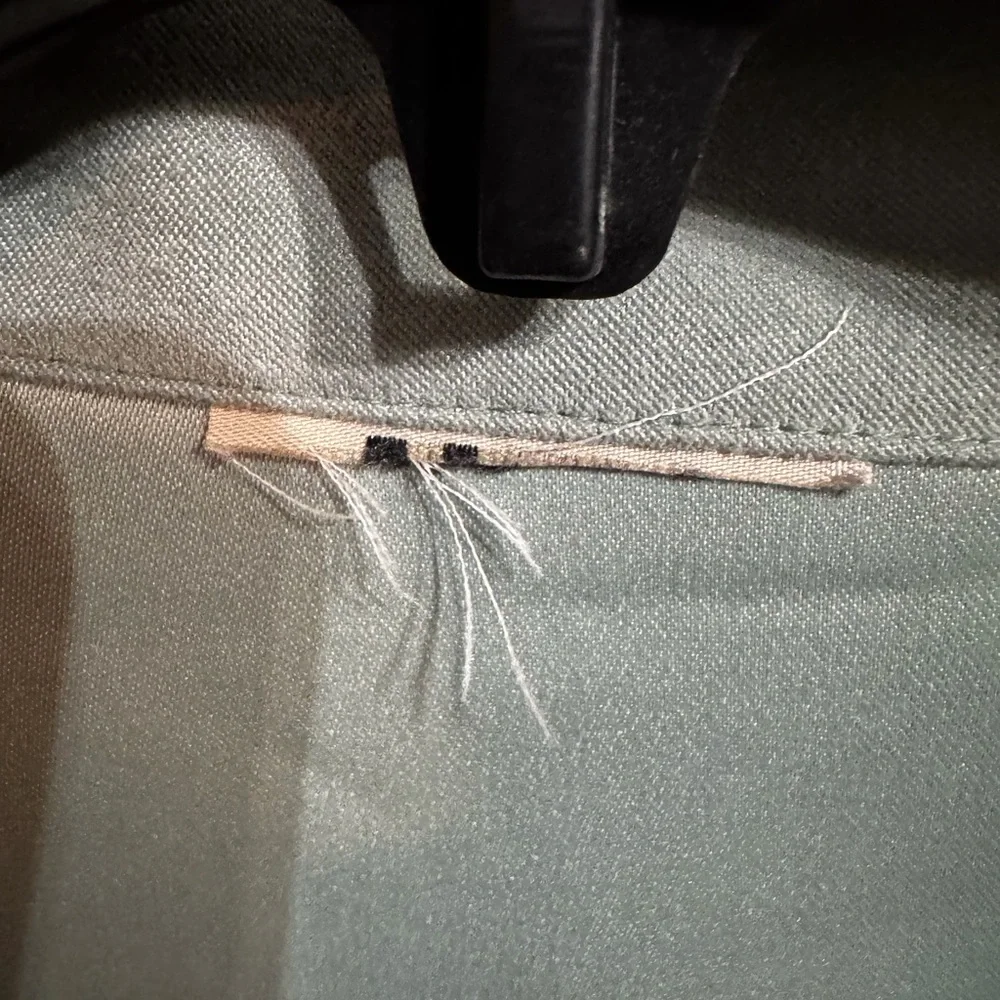 Embroidered Floral Women's Jacket - Green - Picture 6 of 7